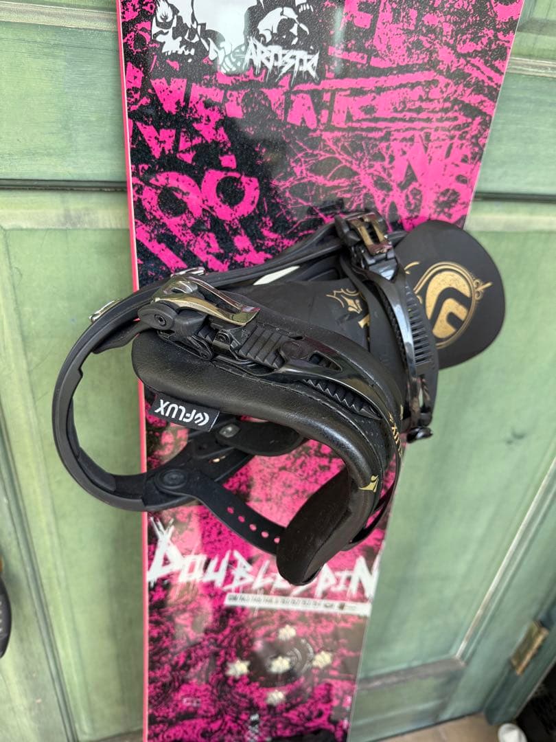 011 ARTISTIC DOUBLE SPIN 151 FLUXバインセット