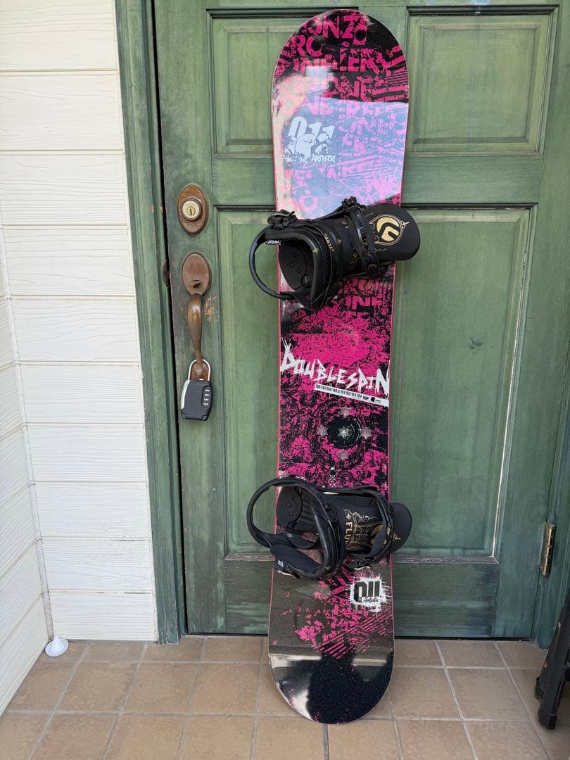 011 ARTISTIC DOUBLE SPIN 151 FLUXバインセット