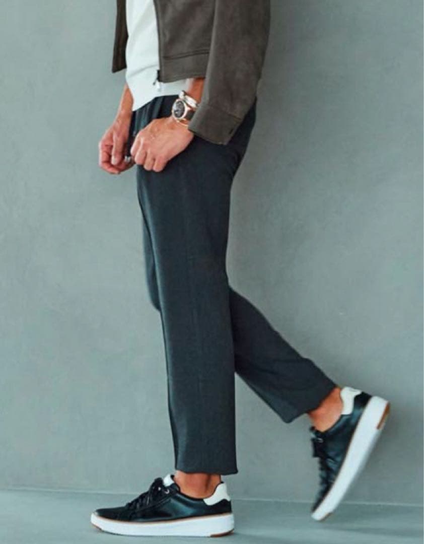 ❤️マルペンサ❤️AOURE スラックス 永久クリース ドローコード 【M】