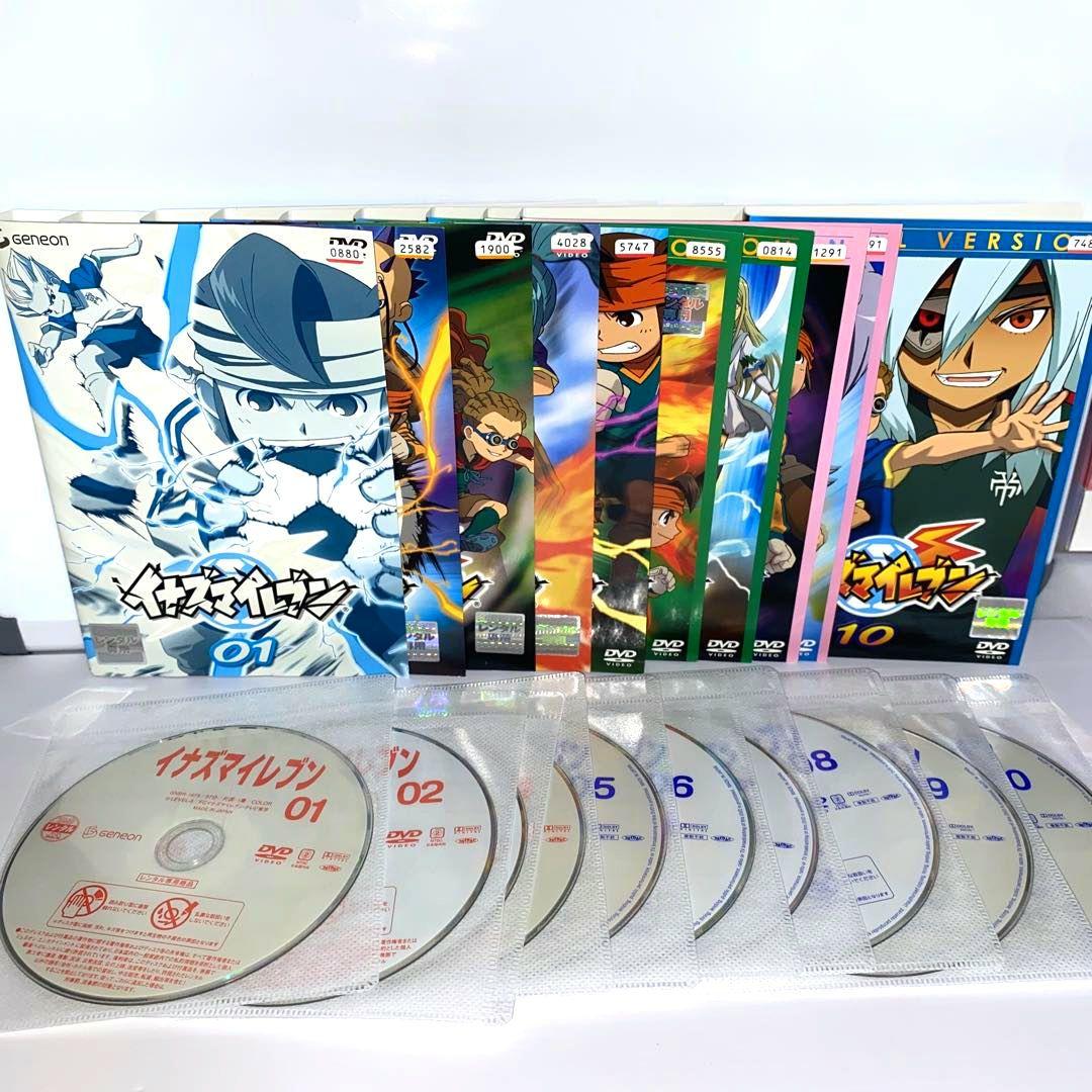 イナズマイレブン（テレビアニメ）＋劇場版作品　DVD 92枚　全巻セット