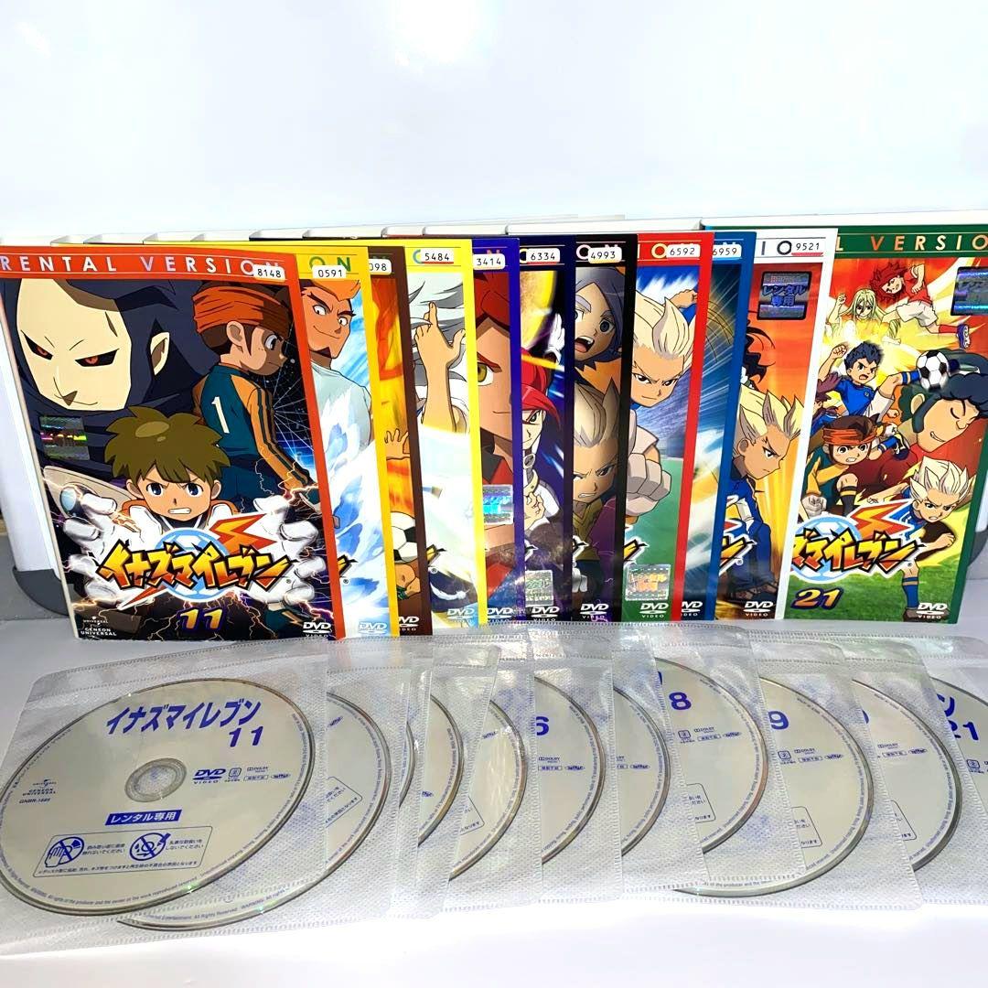 イナズマイレブン（テレビアニメ）＋劇場版作品　DVD 92枚　全巻セット