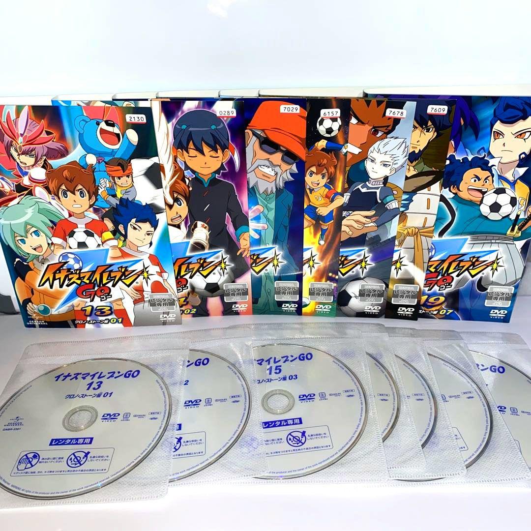 イナズマイレブン（テレビアニメ）＋劇場版作品　DVD 92枚　全巻セット