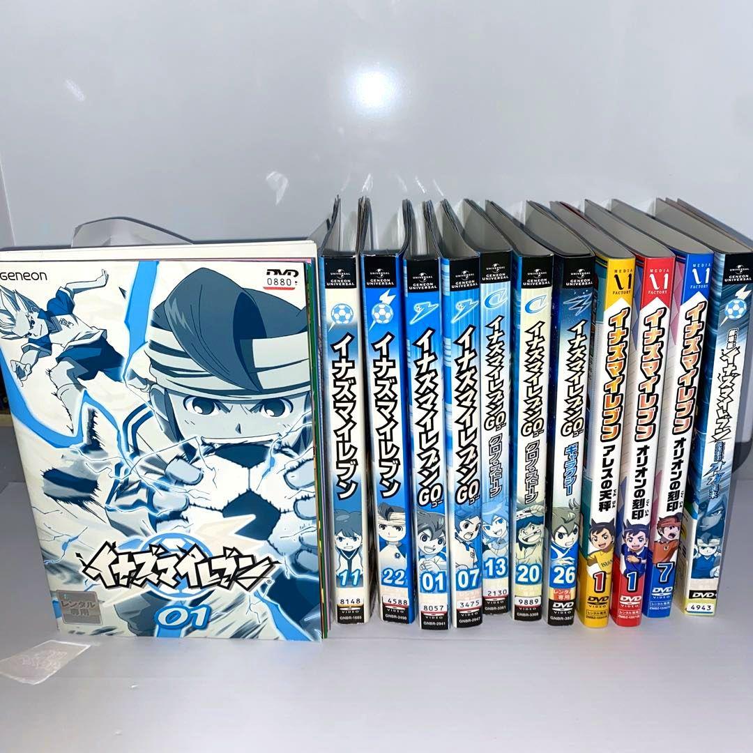 イナズマイレブン（テレビアニメ）＋劇場版作品　DVD 92枚　全巻セット