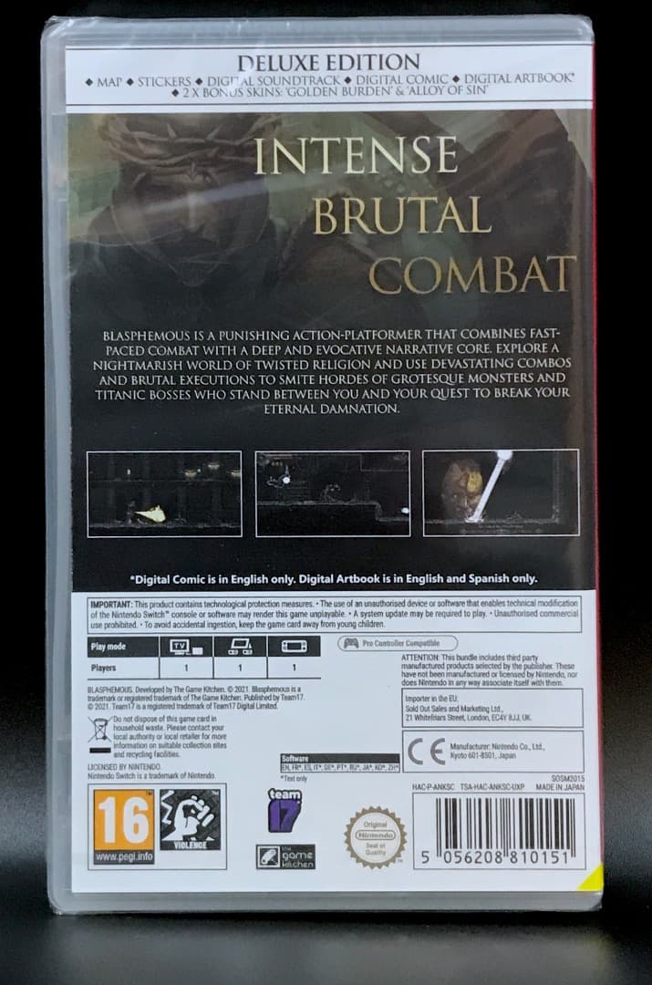 Blasphemous Switch 新品未開封 ブラスフェマス