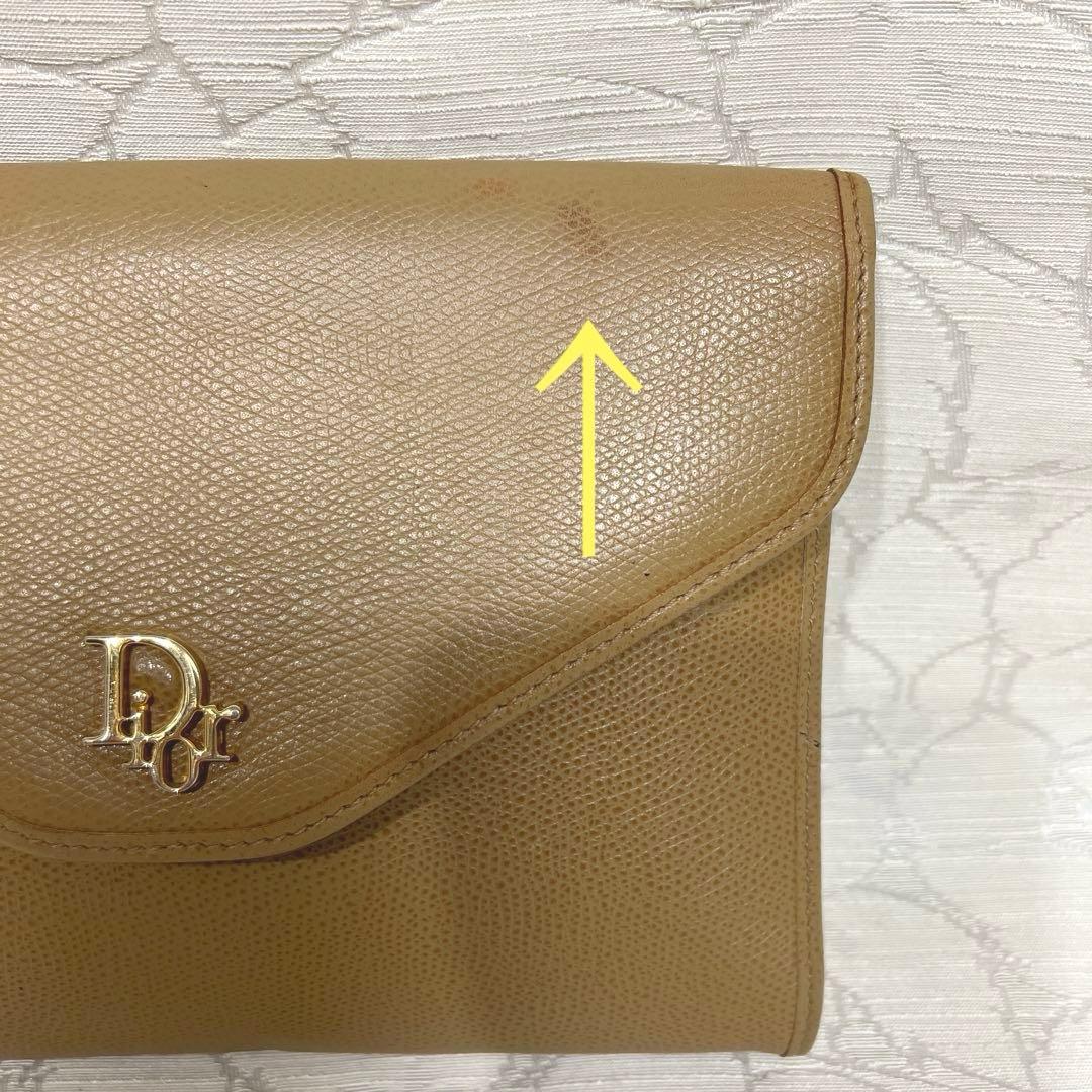 Christian Dior／クリスチャンディオール／パーティーバッグ／ベージュ