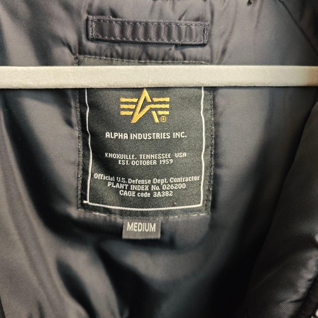 ALPHA N-3B ジャパンスペック ブラックファー Mサイズ ブラック美品