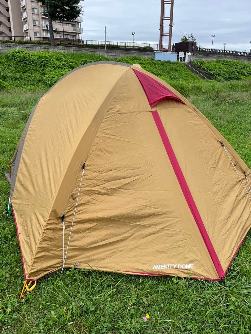  peak アメニティドームm 中古　マット付き