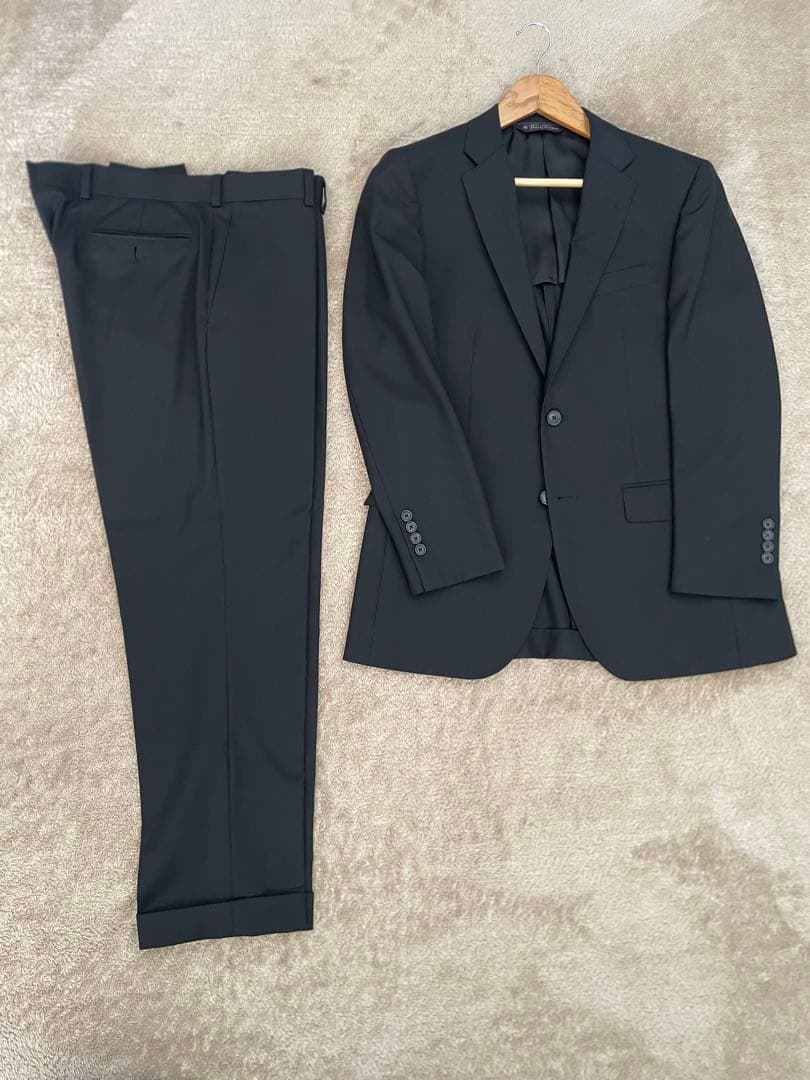 【美品】brooks brothers スーツ 上下 ブラック