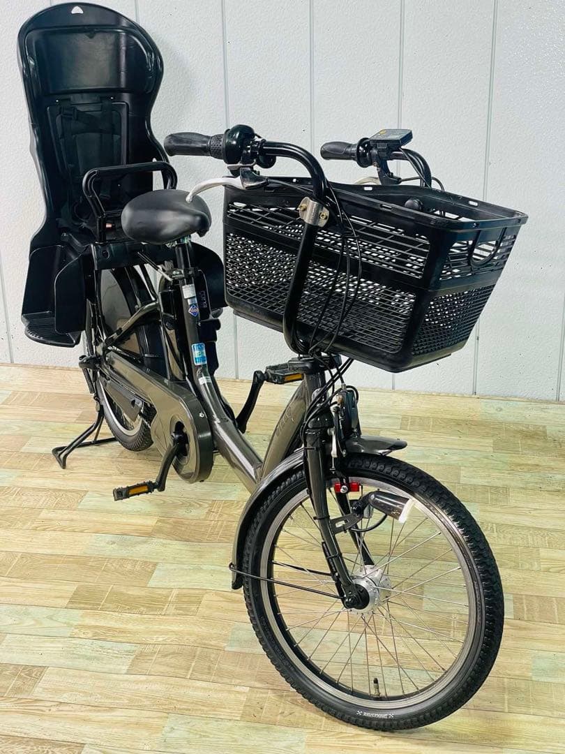 ★3234ブリヂストン8.9アンペア 20インチ子供乗せ電動アシスト自転車