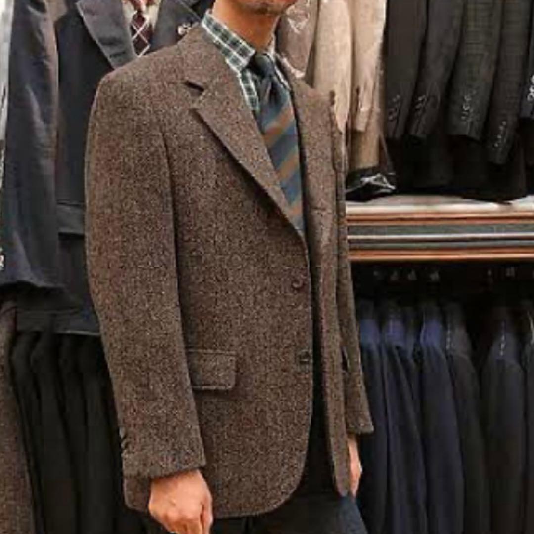 T*a様 ◾️ハリスツイード Harris tweed ヘリンボーン テーラード