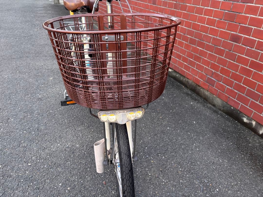 Panasonic 電動アシスト自転車 クリーム色