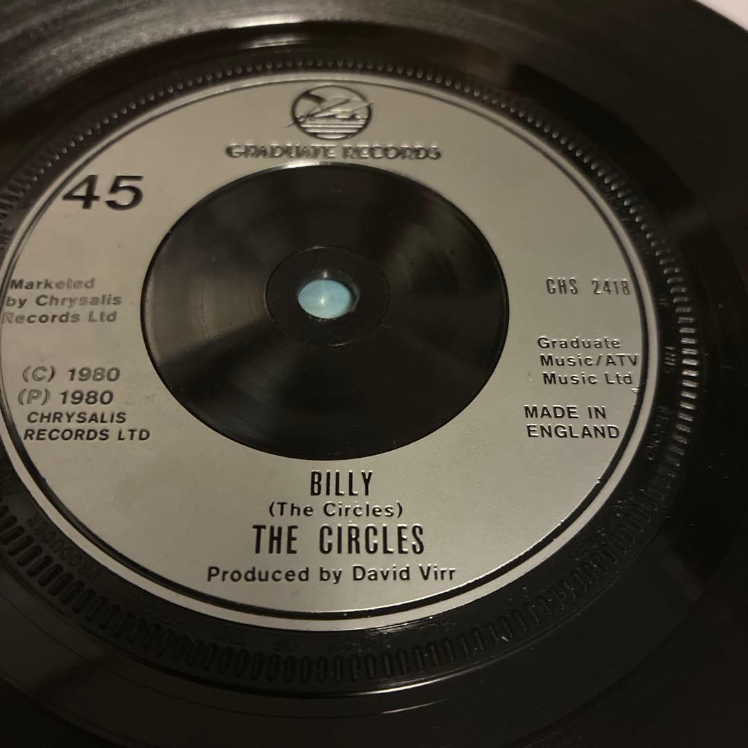 THE CIRCLES パンク天国名盤 OPENING UP / BILLY