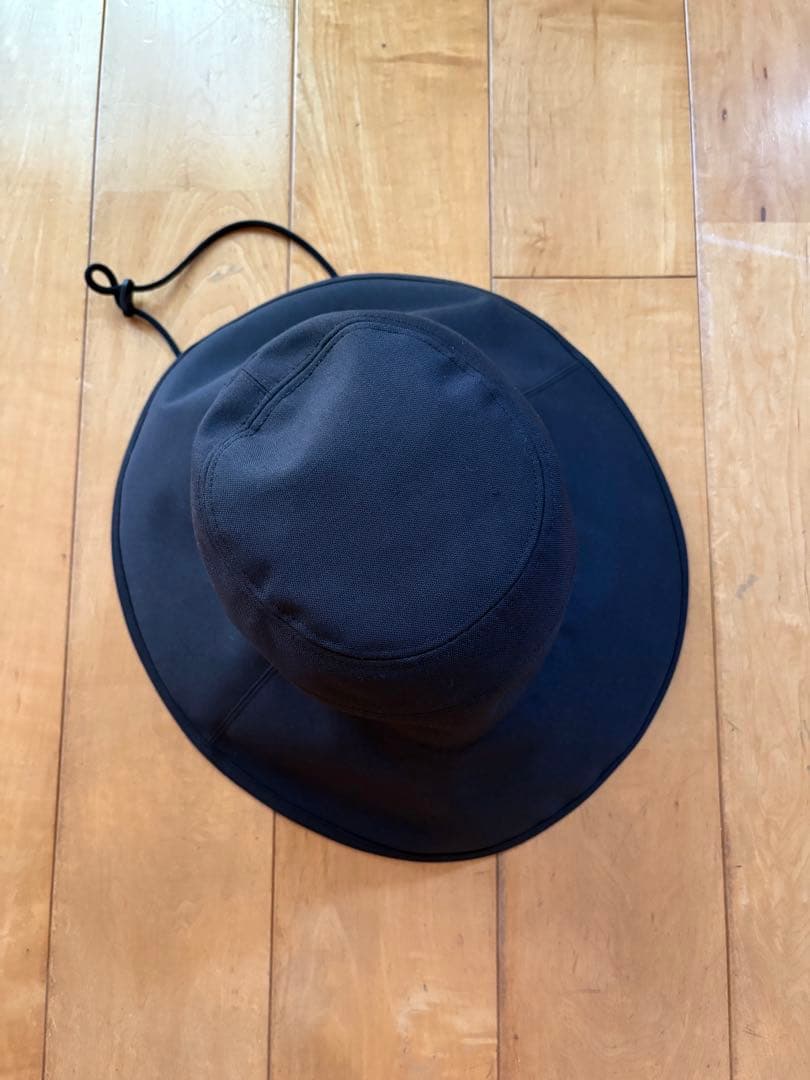 サンバリア100 ナチュラルハット　ブラックM