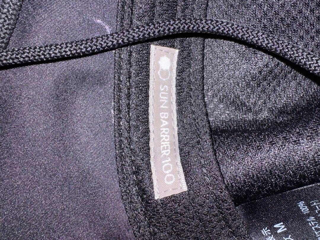 サンバリア100 ナチュラルハット　ブラックM