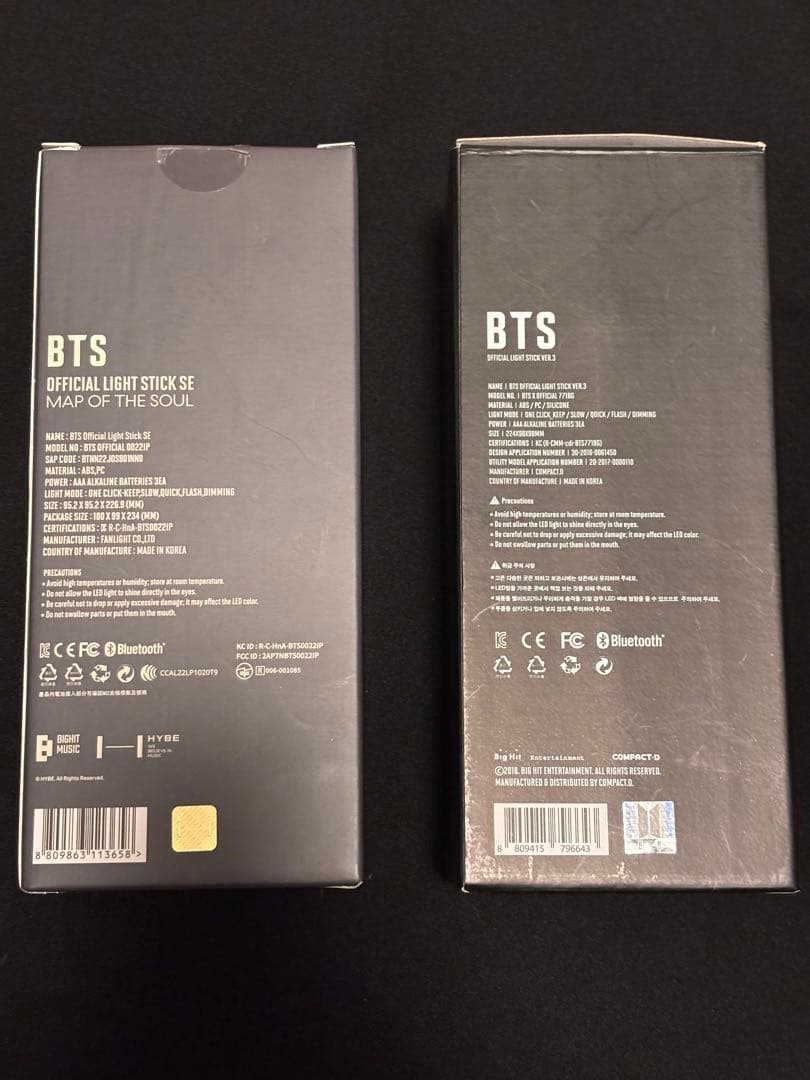 【お買い得】BTS 公式 ペンライト アミボムver.4 ver.3