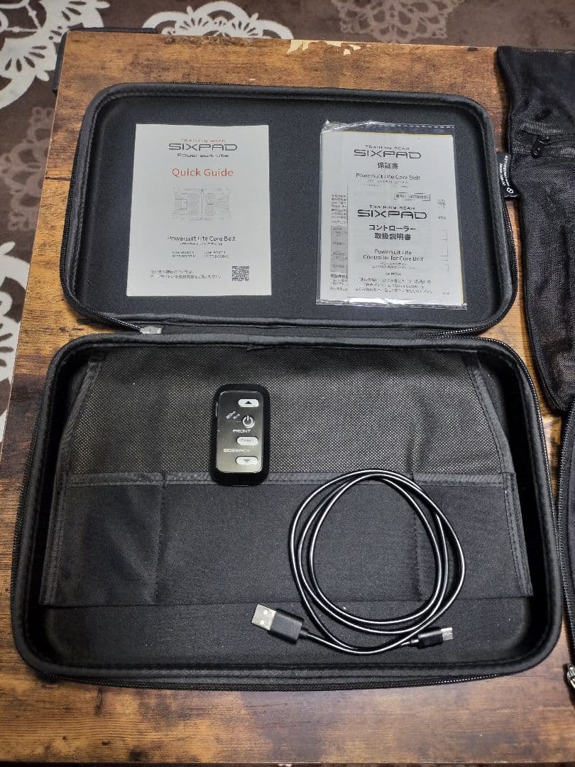 SIXPAD EMSトレーニングウェア ジッパー付き　size　M