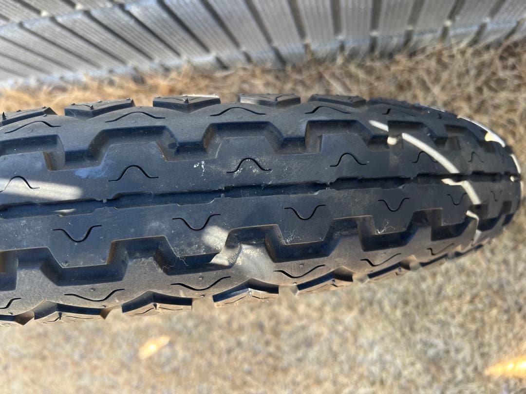 GS400 純正スポークホイール　タイヤ