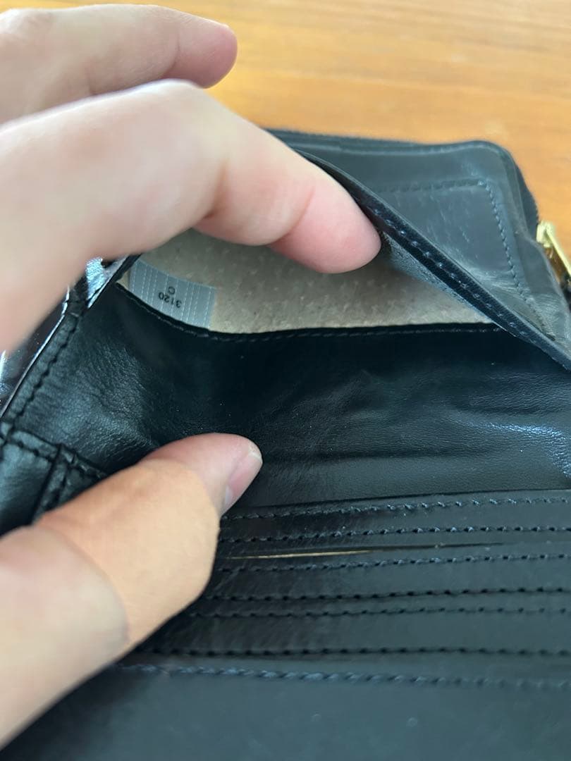 Porter ポーター ソーク Soak 二つ折り財布　Black 黒