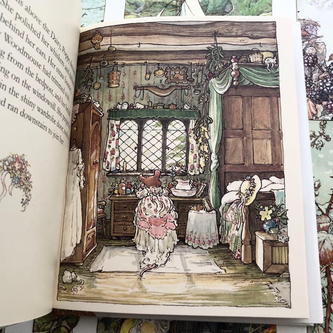 ジル・バークレム 絵本「のばらの村のものがたり」8冊入り BOX 英語版