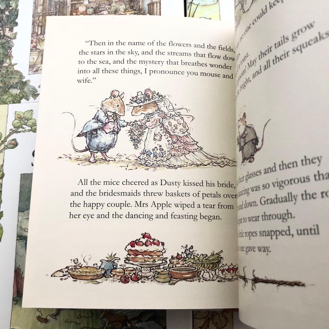 ジル・バークレム 絵本「のばらの村のものがたり」8冊入り BOX 英語版