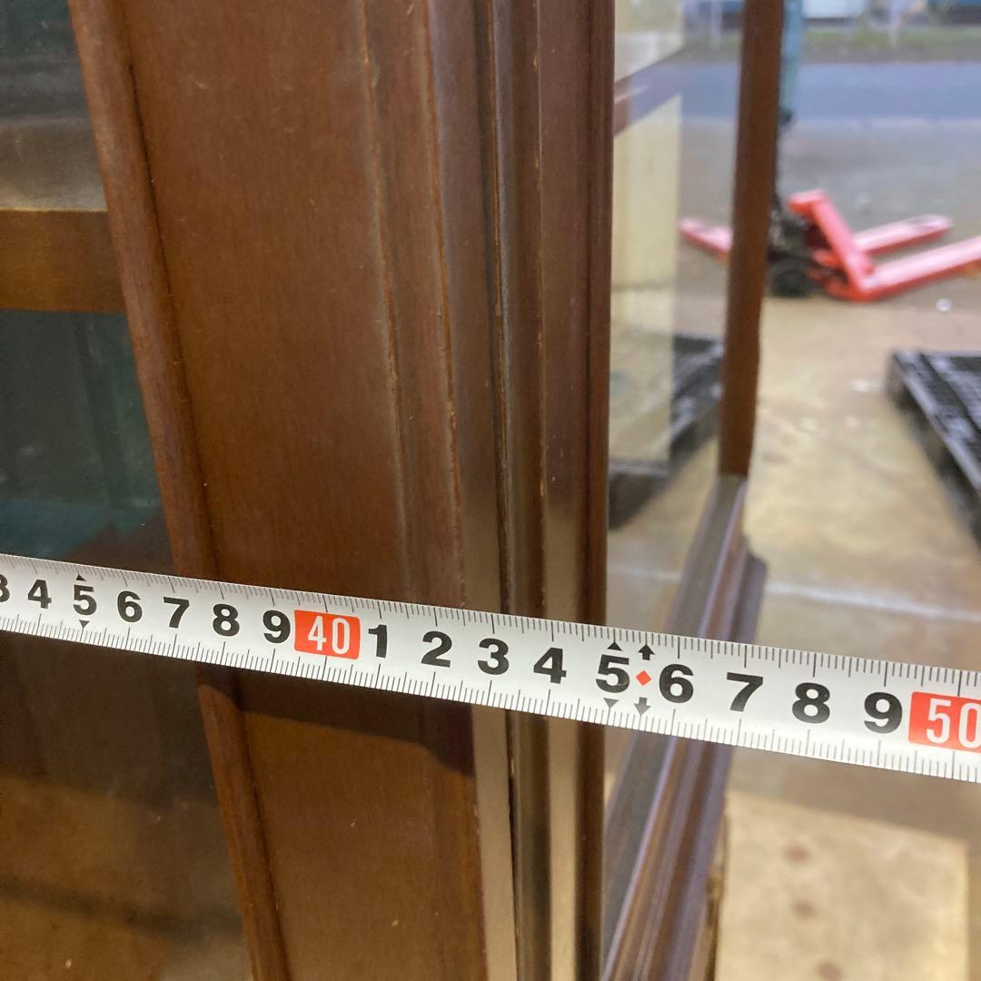 【希少】マルニ木工地中海シリーズのガラスキャビネット