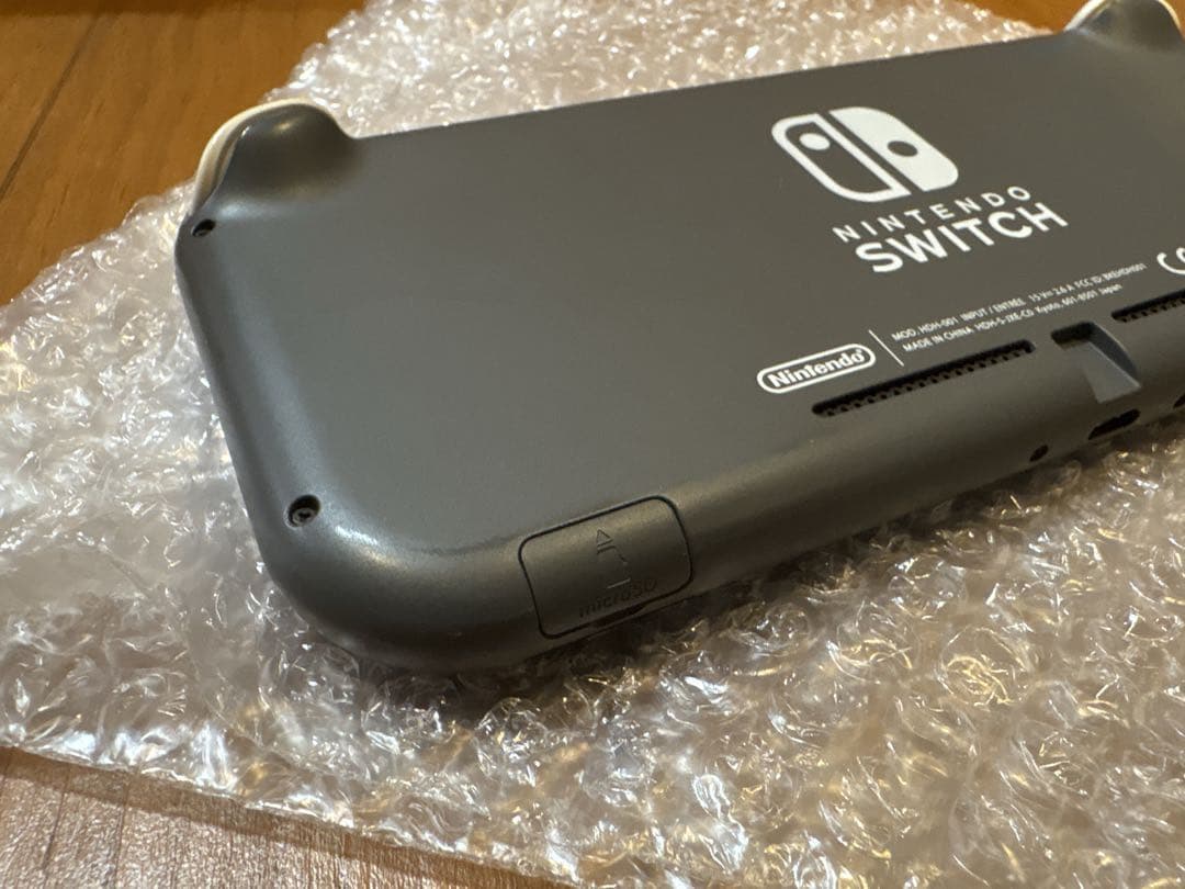 Nintendo Switch Lite グレー 本体、付属品