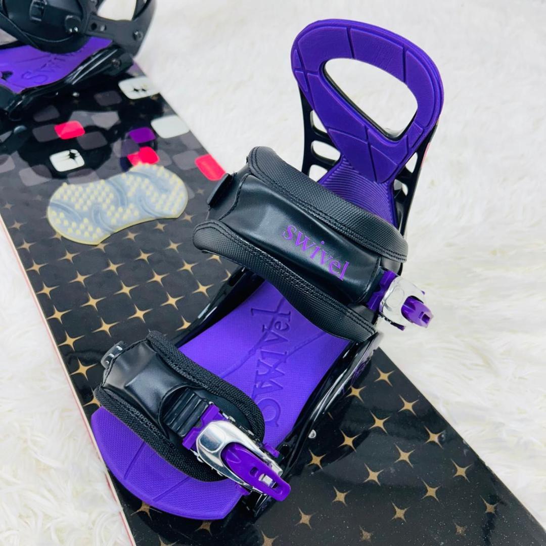 スノーボード swivel ビンディング 2点セット 142cm スノボ 板