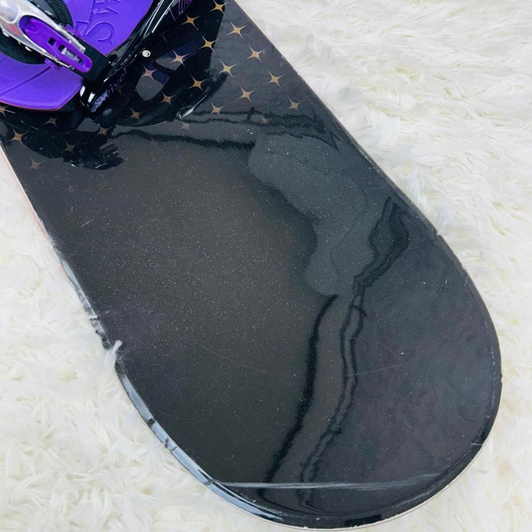 スノーボード swivel ビンディング 2点セット 142cm スノボ 板