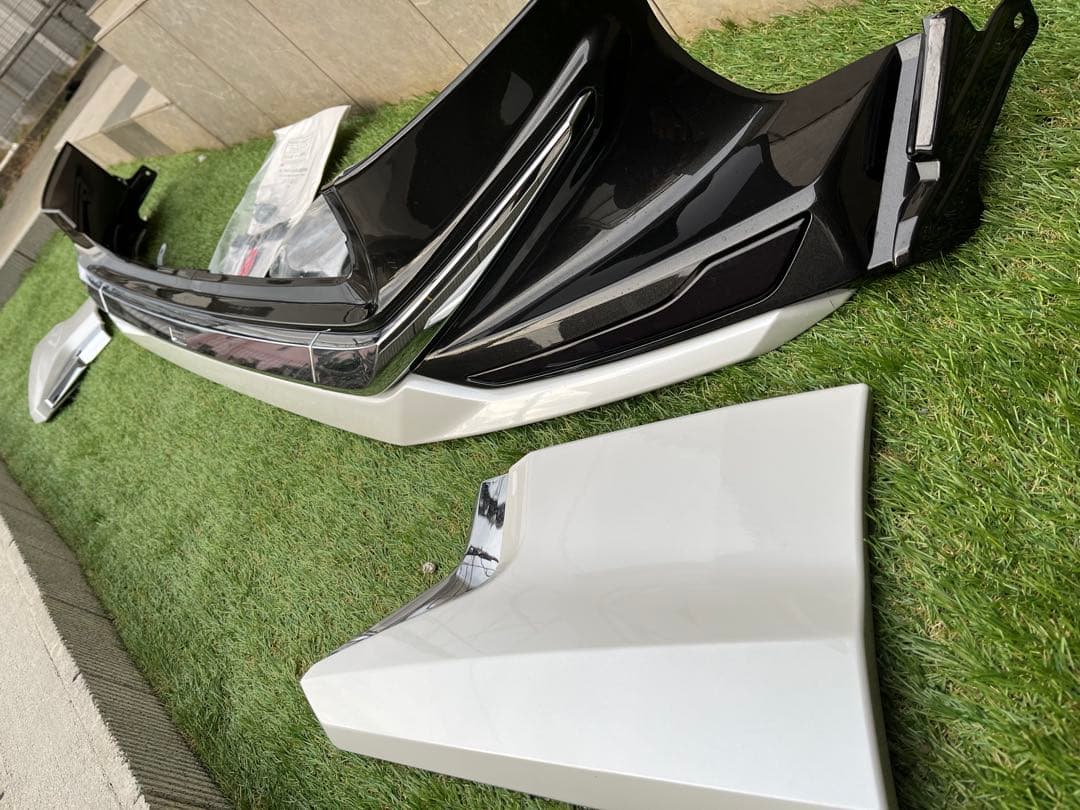 TOMI モデリスタ ヴェルファイア 40 フロント スポイラー ホワイト