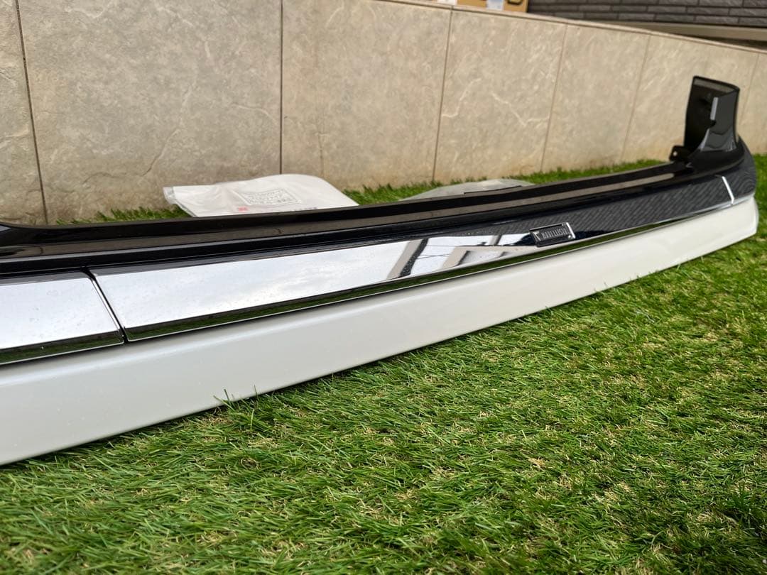 TOMI モデリスタ ヴェルファイア 40 フロント スポイラー ホワイト