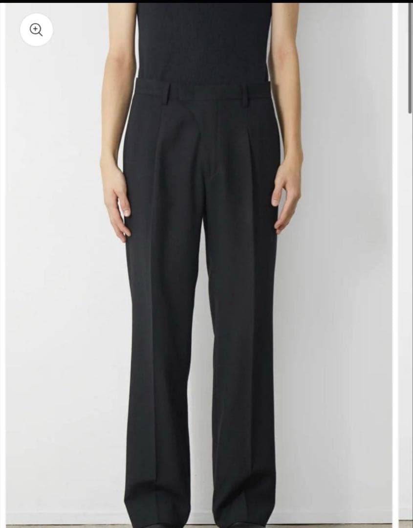 o.h VALAADO 24aw TEN ブラック スラックス バラード