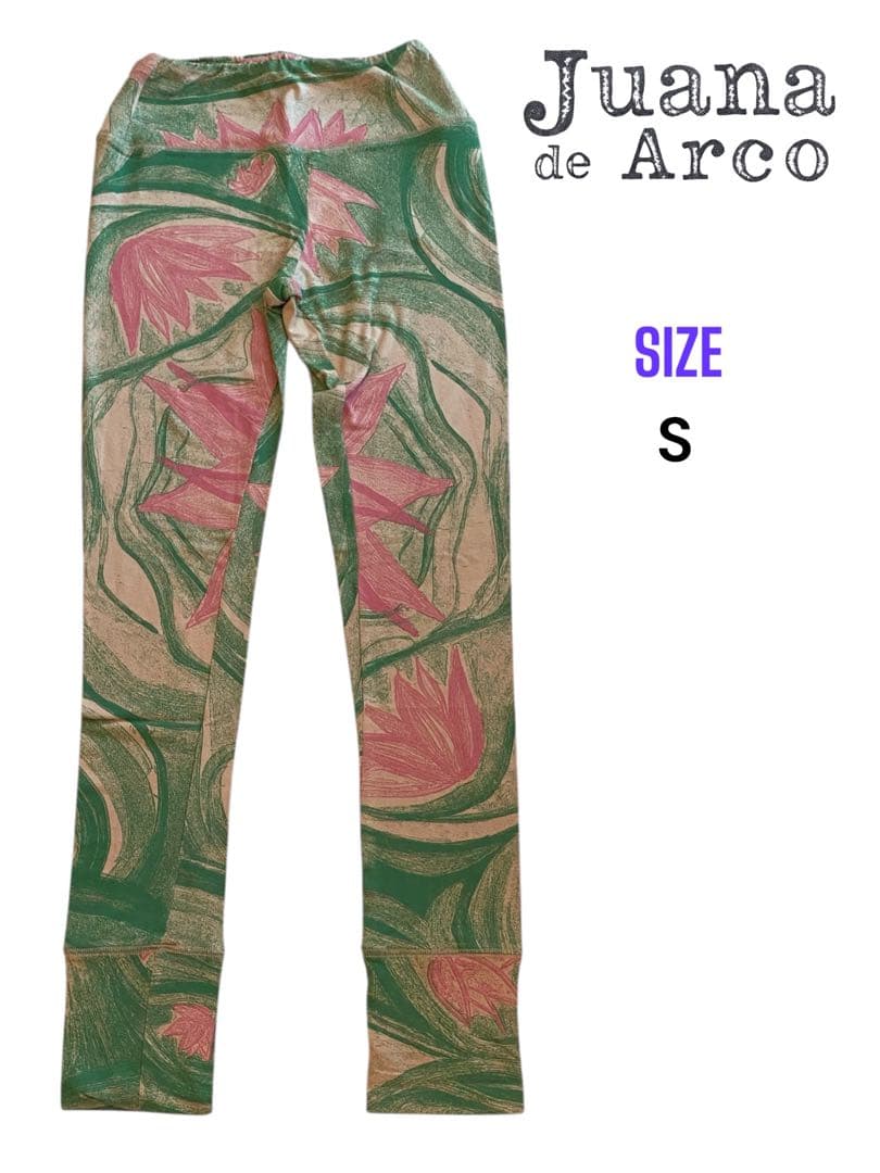 【Juana de Arco(ホォアナデアルコ)】ハス柄レギンスS