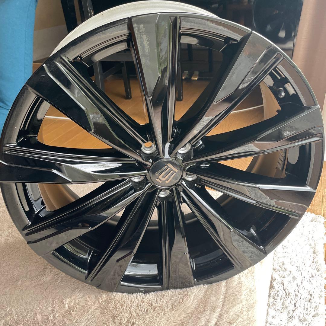 クラウンスポーツZ純正アルミ1本　美品21inch　no.4 ボルト付き