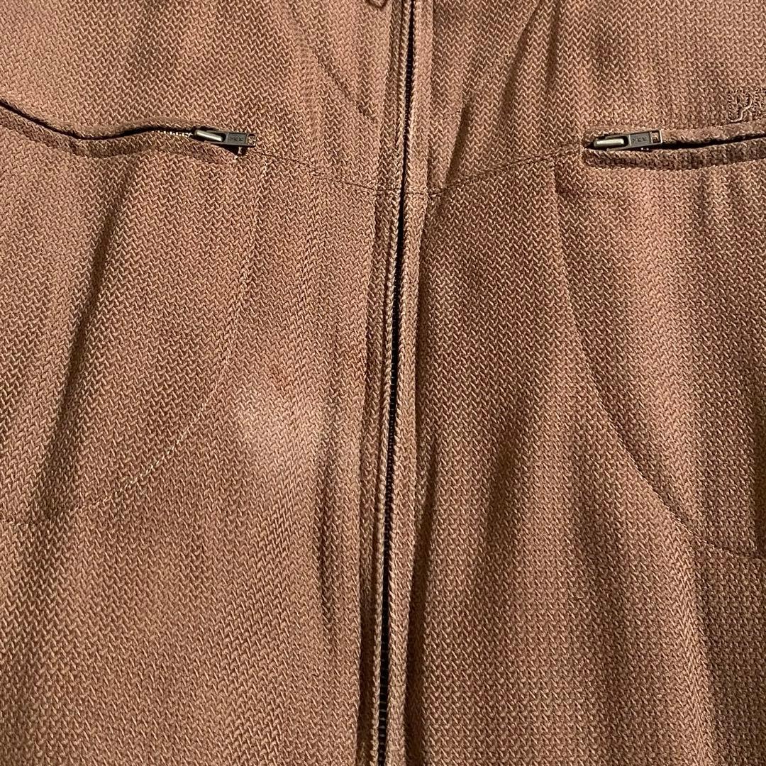 T18611 PAPAS 中綿ライナー付きカバーオール ブラウン L