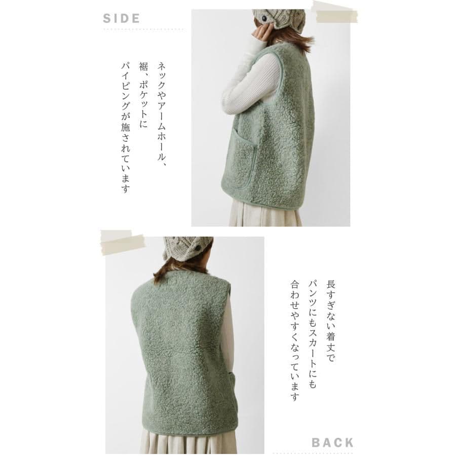 COLDBREAKER lee別注 ボディウォーマーボアベスト L