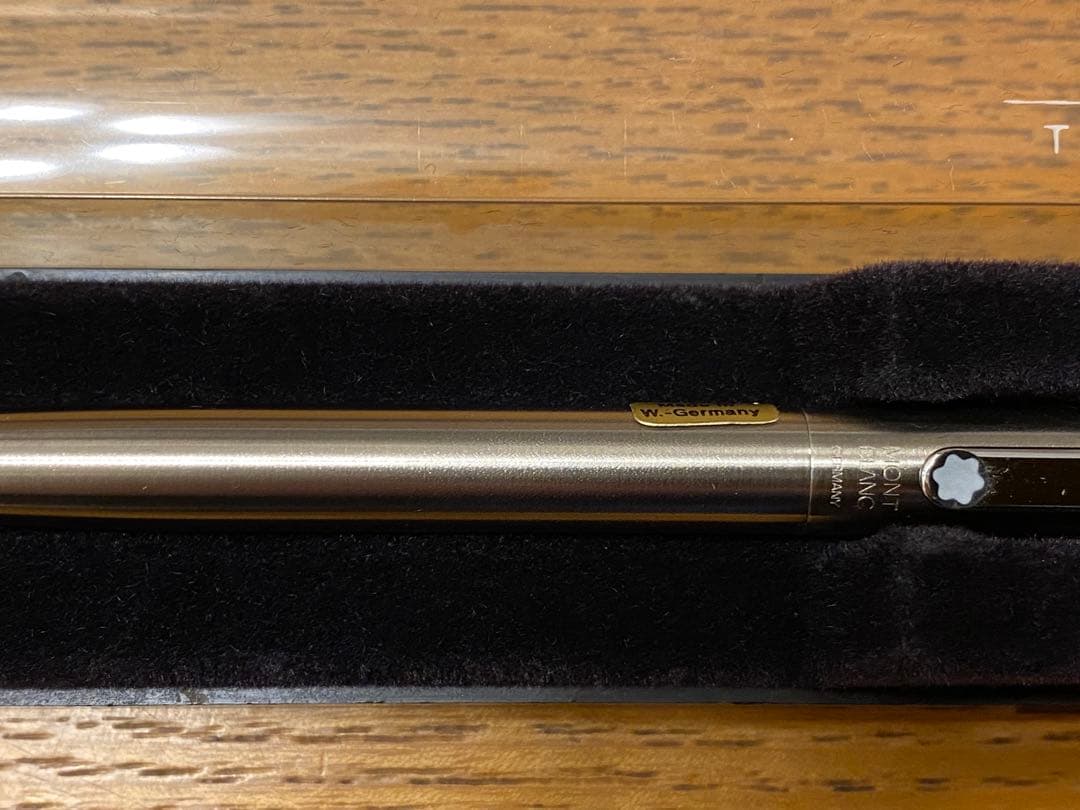 【新品・未使用】MONTBLANC モンブラン ノック式ボールペン Sライン