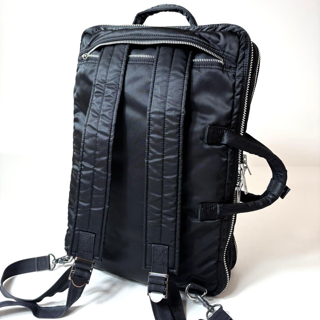 PORTER タンカー 3way 2層式 リュック ビジネスバッグ ブラック