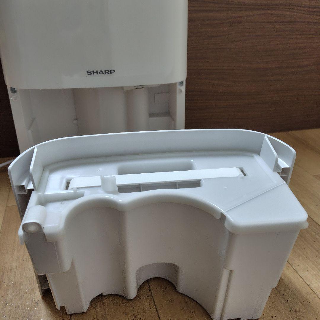 【衣類乾燥、プラズマクラスタ】 SHARP 除湿機 ホワイト ピンク