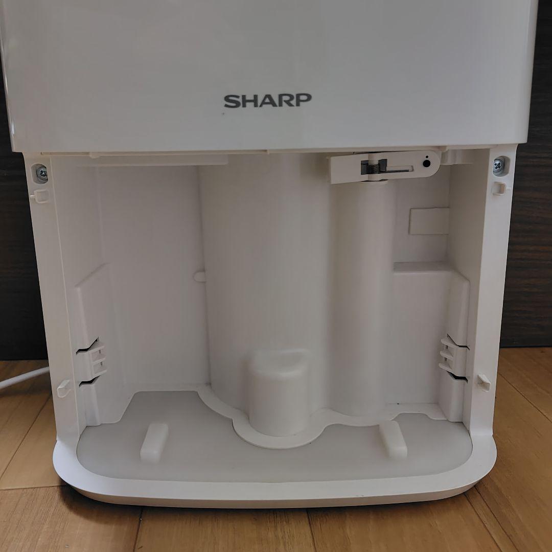 【衣類乾燥、プラズマクラスタ】 SHARP 除湿機 ホワイト ピンク