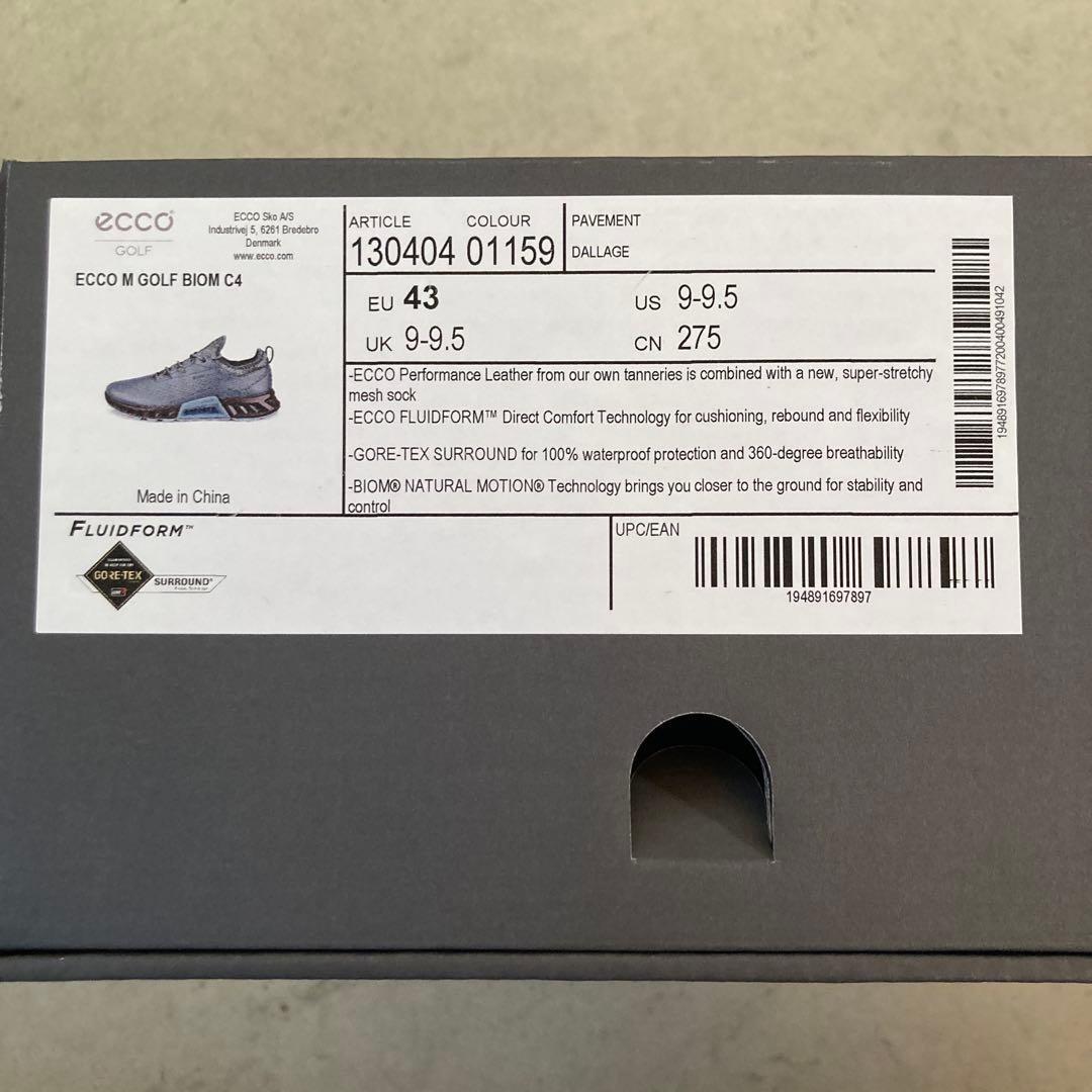 ECCO エコー バイオム C4 ゴルフシューズ 限定カラー ゴアテックス
