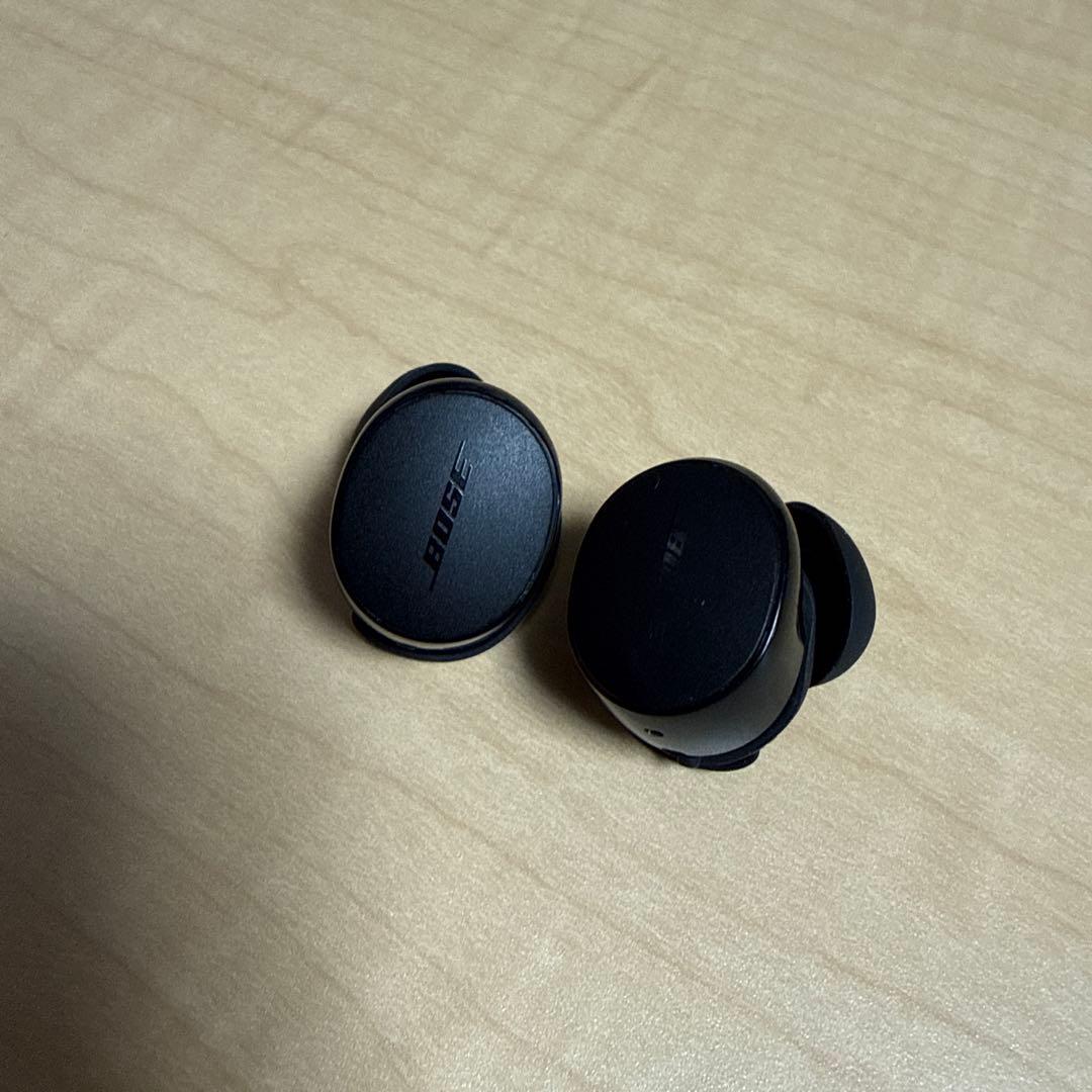 BOSE ワイヤレスイヤホン 442318 ブラック 充電ケース付き