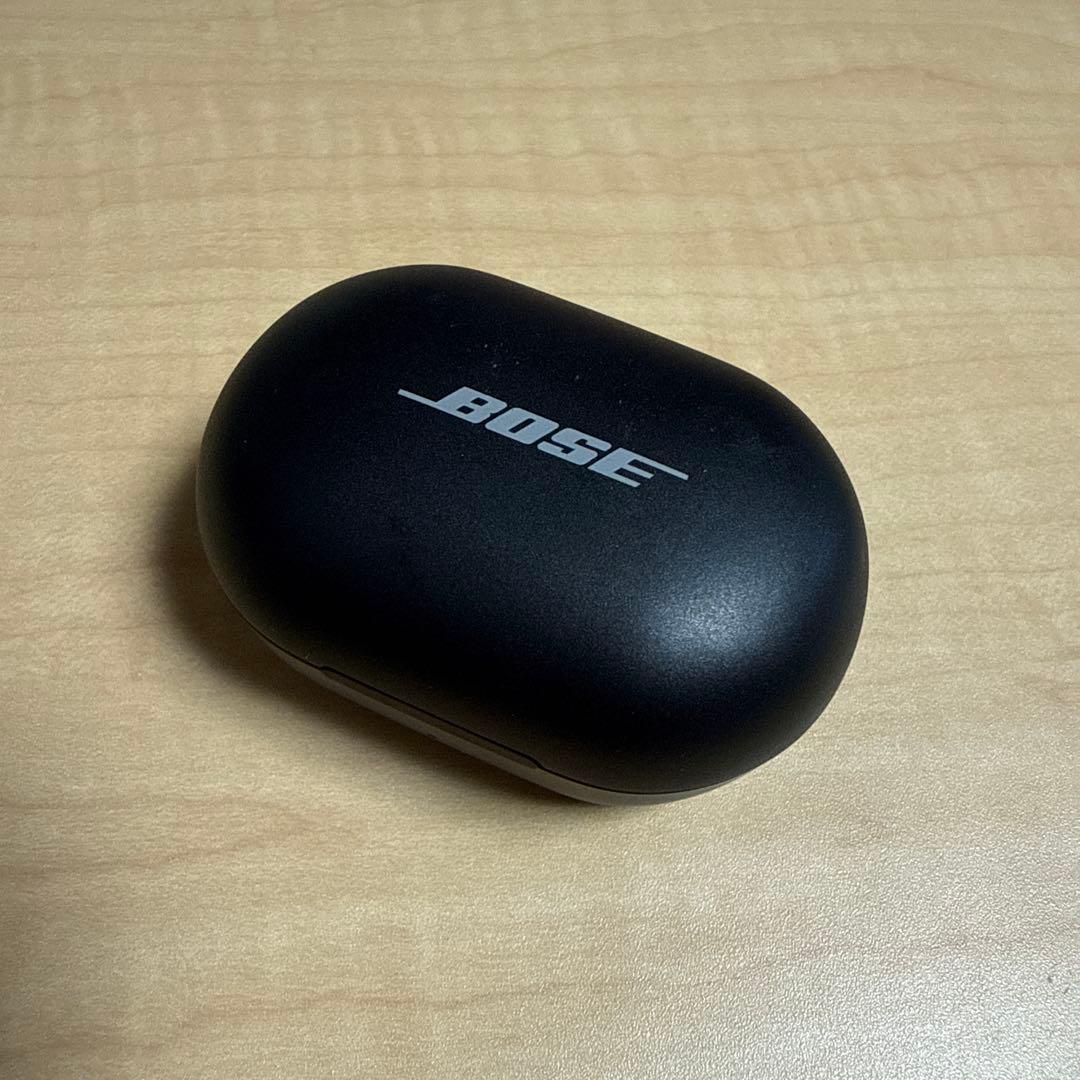 BOSE ワイヤレスイヤホン 442318 ブラック 充電ケース付き