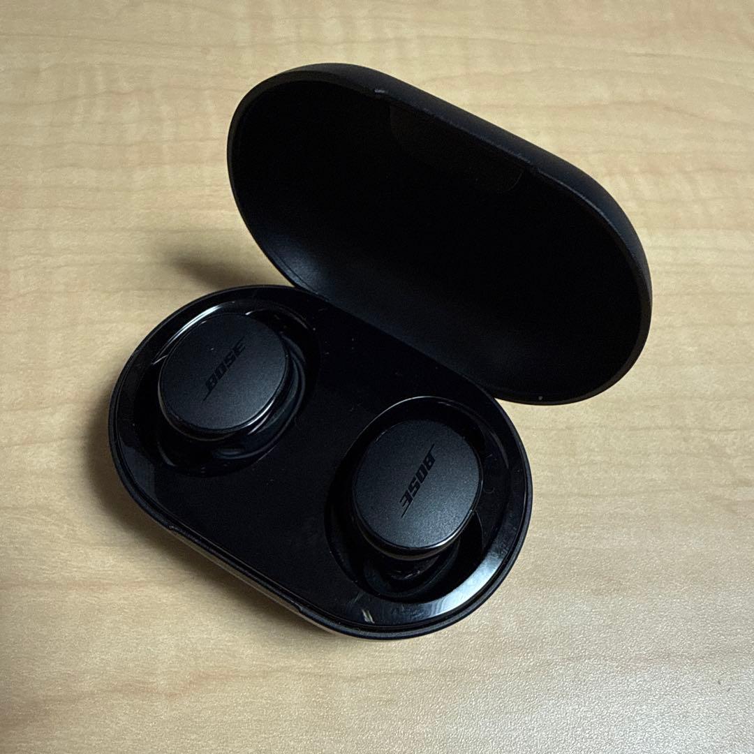BOSE ワイヤレスイヤホン 442318 ブラック 充電ケース付き
