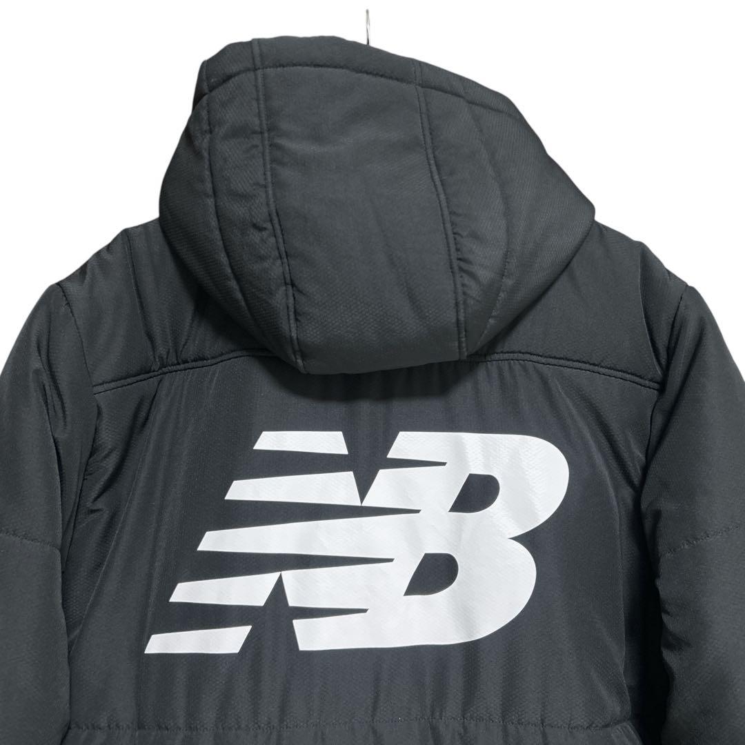 New Balance FC GIFU ベンチコート L 黒 パテッドコート