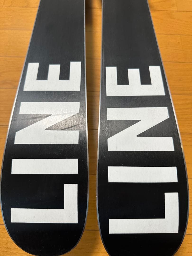 LINE ジュニア フリースタイルスキー 板バインディング付