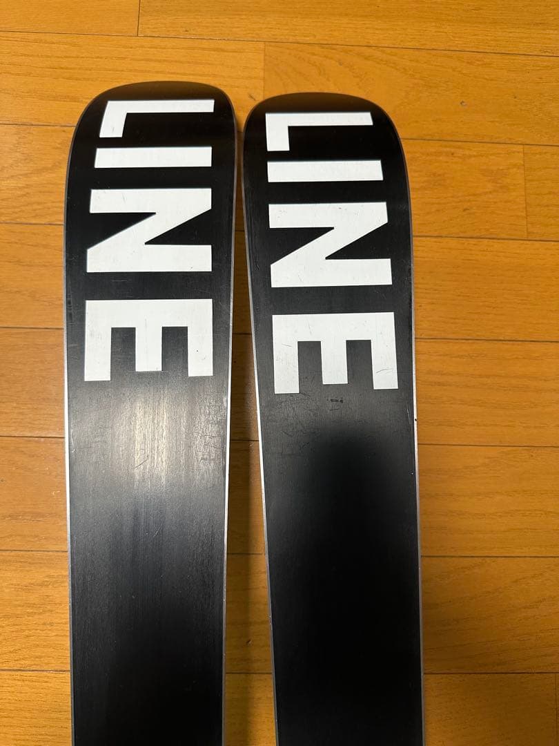 LINE ジュニア フリースタイルスキー 板バインディング付