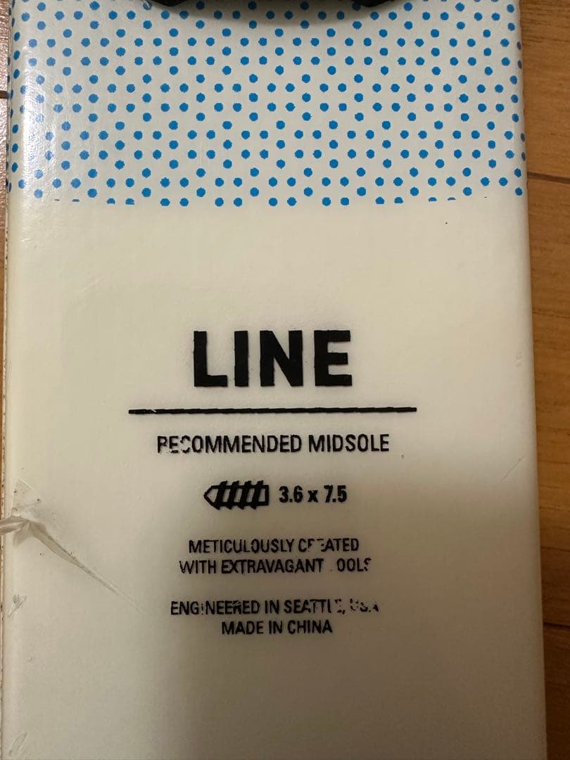 LINE ジュニア フリースタイルスキー 板バインディング付