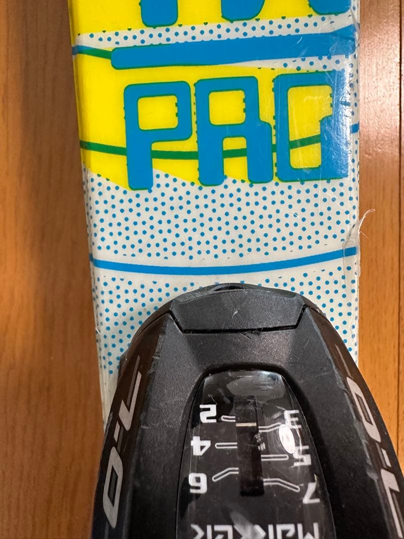 LINE ジュニア フリースタイルスキー 板バインディング付