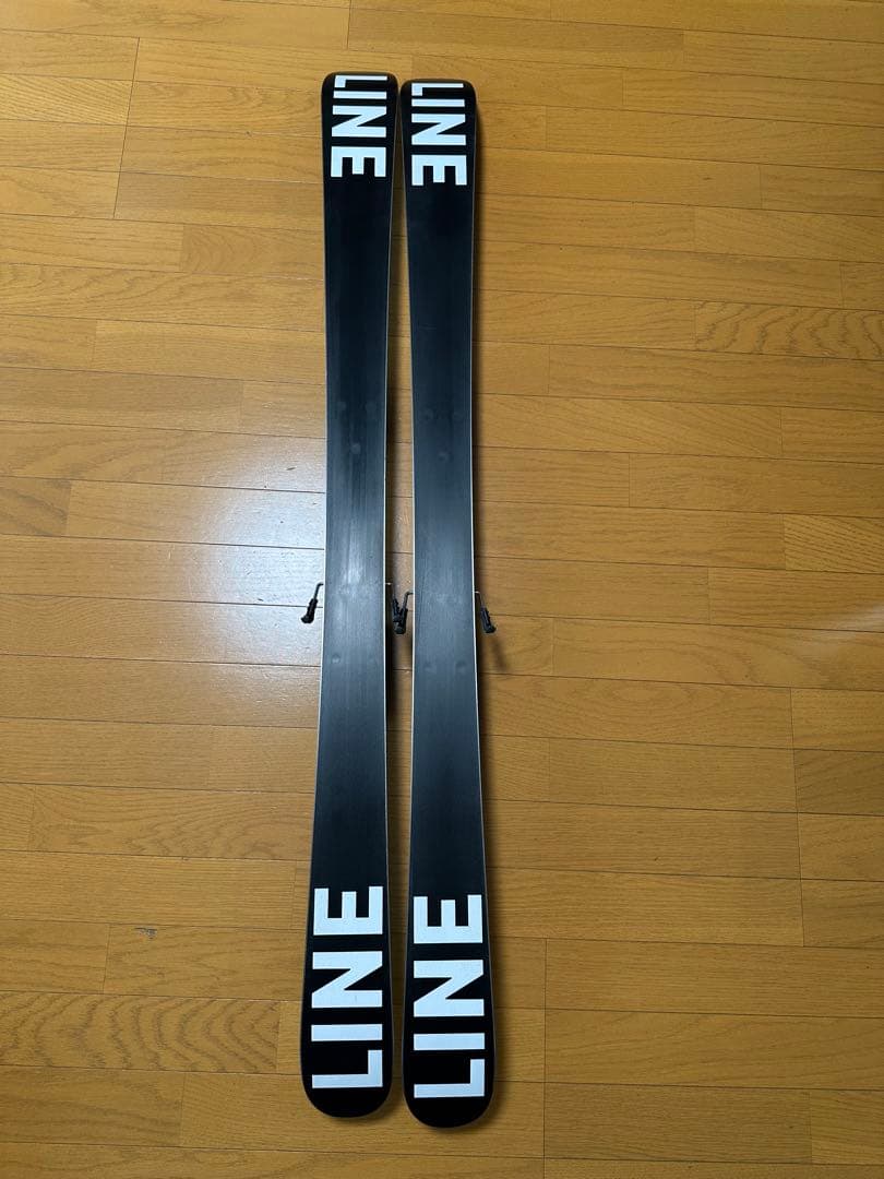 LINE ジュニア フリースタイルスキー 板バインディング付
