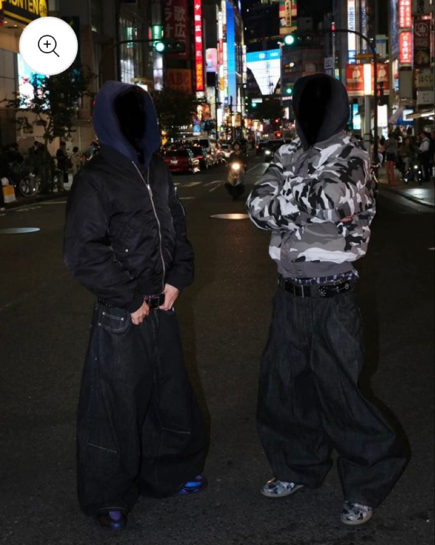 ジャケット・アウター BELVET Camo Reversible MA-1 Jacket gray